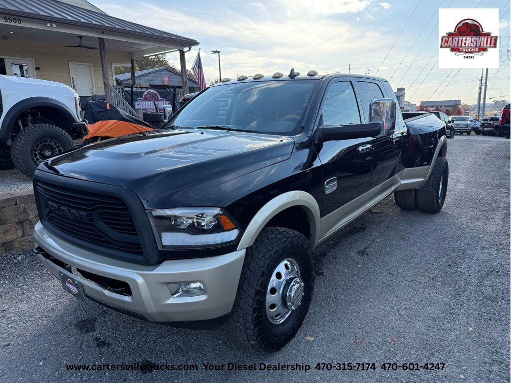 2014 Ram 3500 Laramie Longhorn - MEGACAB - DUALLY - LEVELED - 35'S Cartersville GA