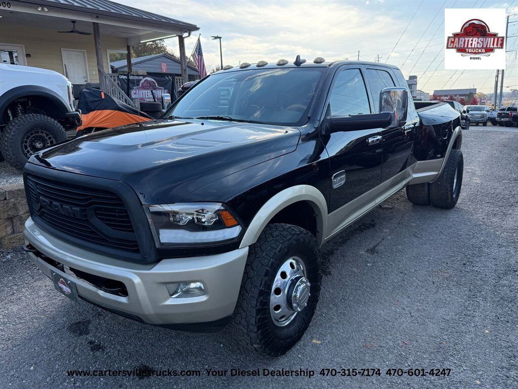 2014 Ram 3500 Laramie Longhorn - MEGACAB - DUALLY - LEVELED - 35'S Cartersville GA