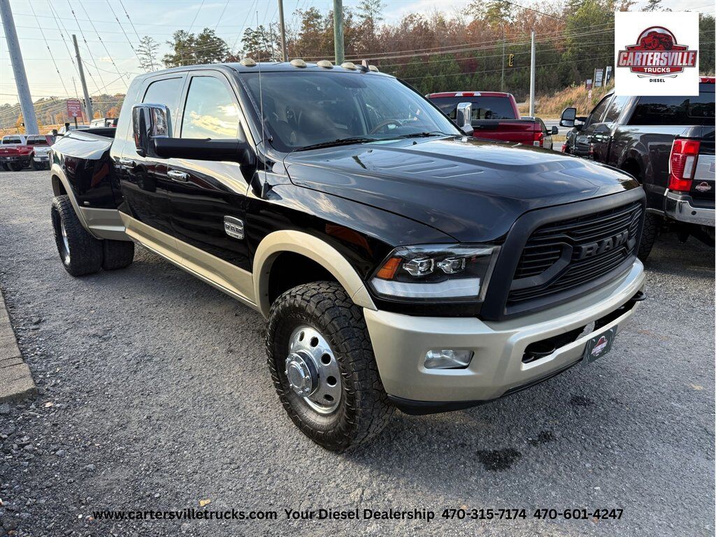2014 Ram 3500 Laramie Longhorn - MEGACAB - DUALLY - LEVELED - 35'S Cartersville GA