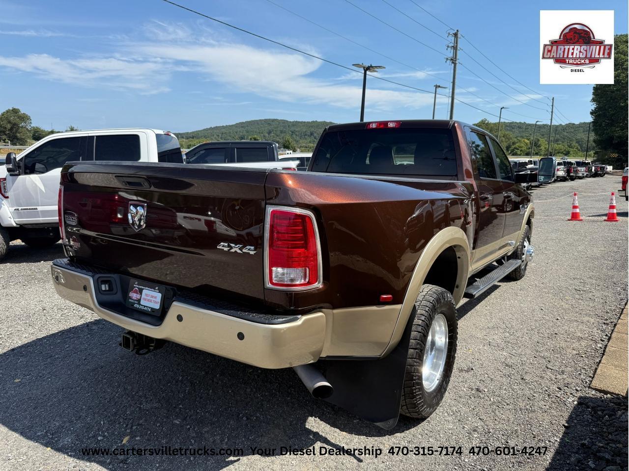 2014 Ram 3500 SOLD SOLD SOLD*** Laramie Longhorn 4X4 - DUALLY - AISIN - DELETED Cartersville GA