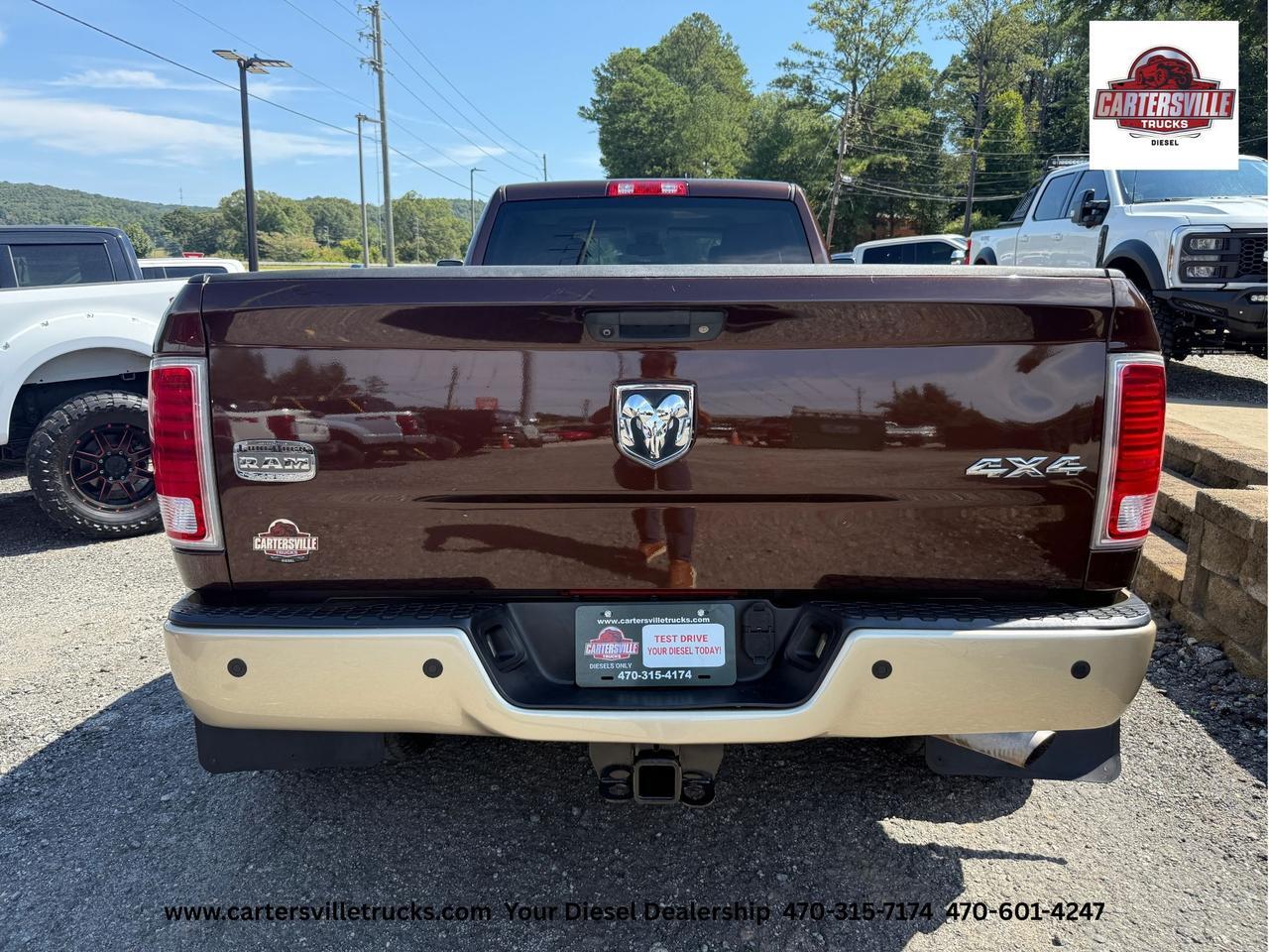2014 Ram 3500 SOLD SOLD SOLD*** Laramie Longhorn 4X4 - DUALLY - AISIN - DELETED Cartersville GA