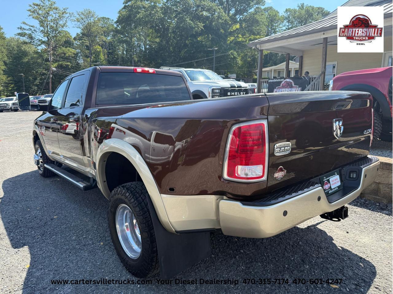 2014 Ram 3500 SOLD SOLD SOLD*** Laramie Longhorn 4X4 - DUALLY - AISIN - DELETED Cartersville GA