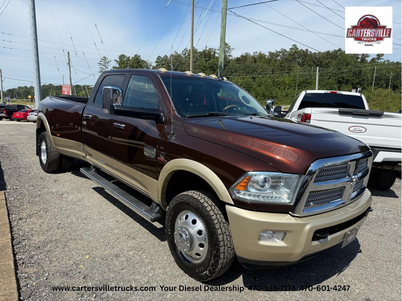 2014 Ram 3500 SOLD SOLD SOLD*** Laramie Longhorn 4X4 - DUALLY - AISIN - DELETED Cartersville GA
