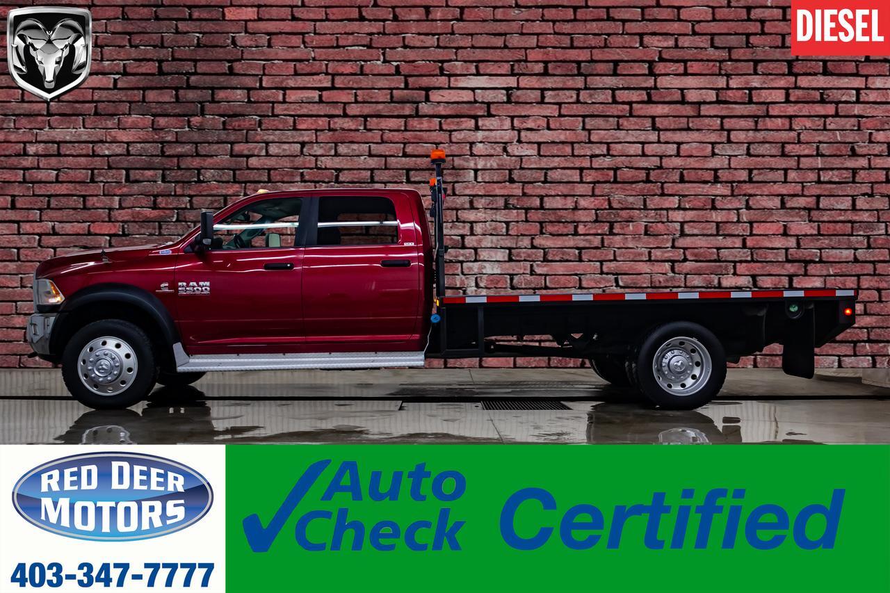 2014 Ram 5500 4x4 Crew Cab SLT Deck Diesel 6-Speed Manual