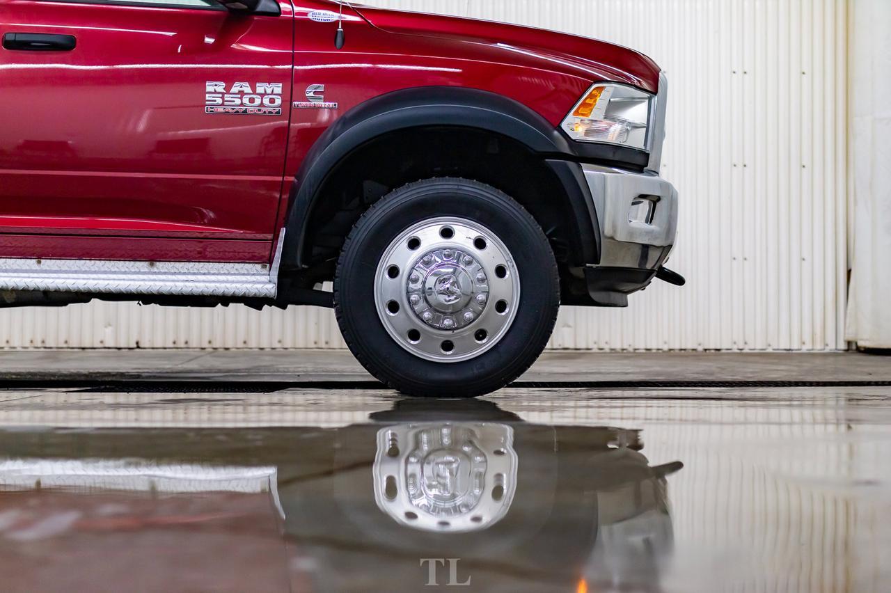 2014 Ram 5500 4x4 Crew Cab SLT Deck Diesel 6-Speed Manual Red Deer AB
