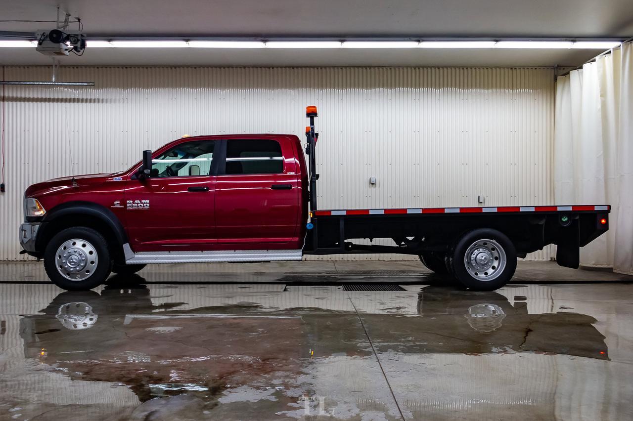 2014 Ram 5500 4x4 Crew Cab SLT Deck Diesel 6-Speed Manual Red Deer AB