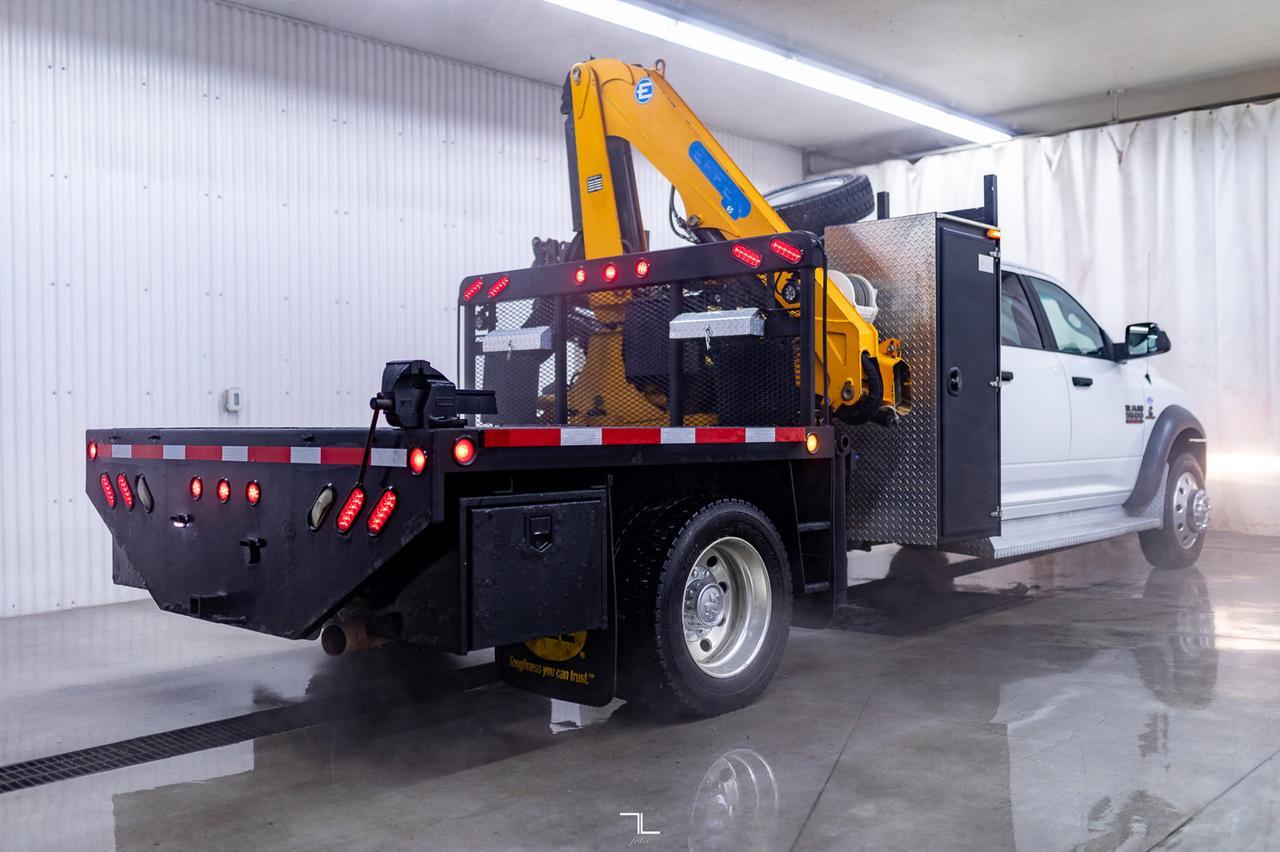 2014 Ram 5500 4x4 Crew Cab SLT Picker Deck Diesel Red Deer AB
