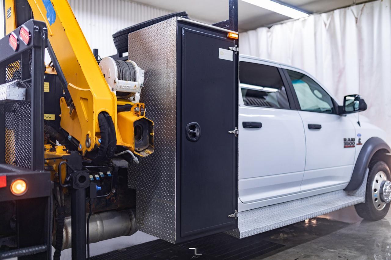 2014 Ram 5500 4x4 Crew Cab SLT Picker Deck Diesel Red Deer AB