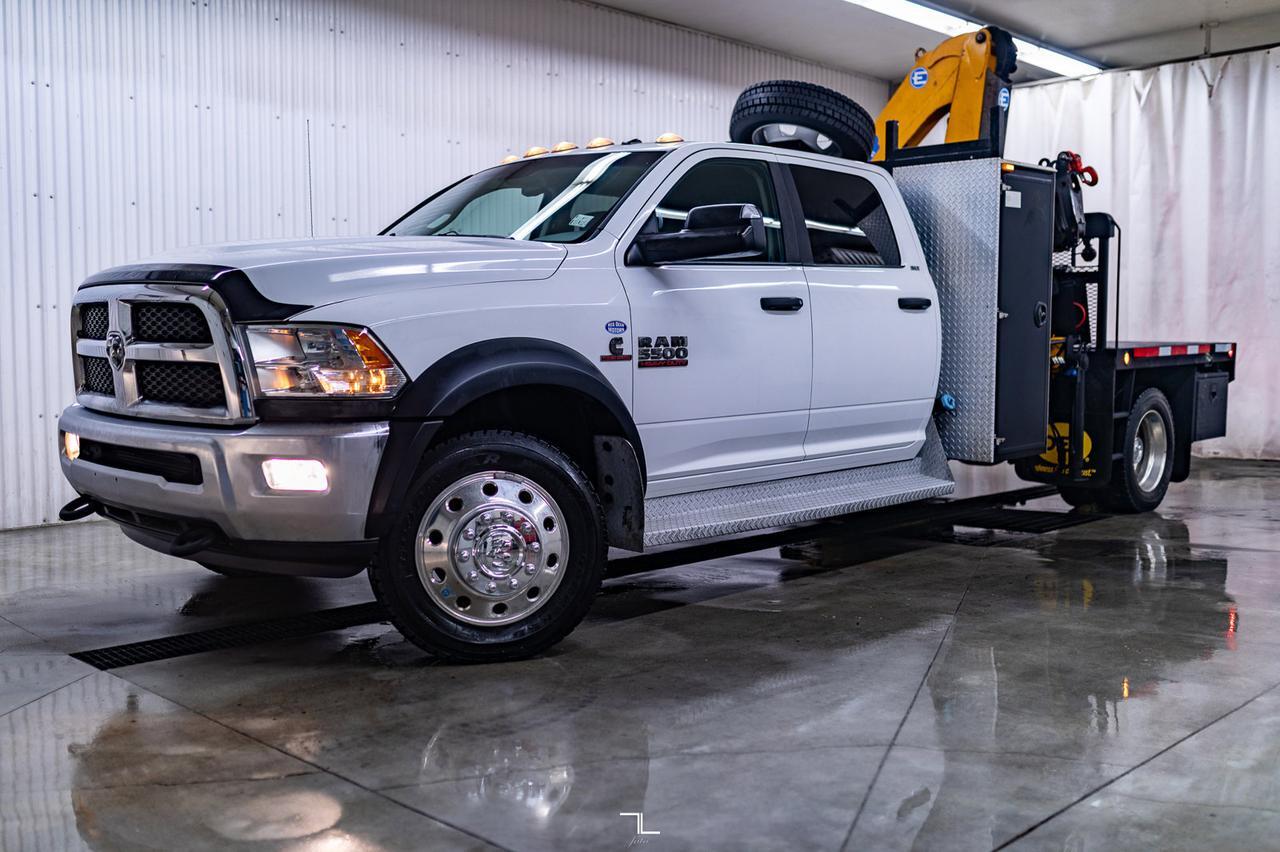 2014 Ram 5500 4x4 Crew Cab SLT Picker Deck Diesel Red Deer AB
