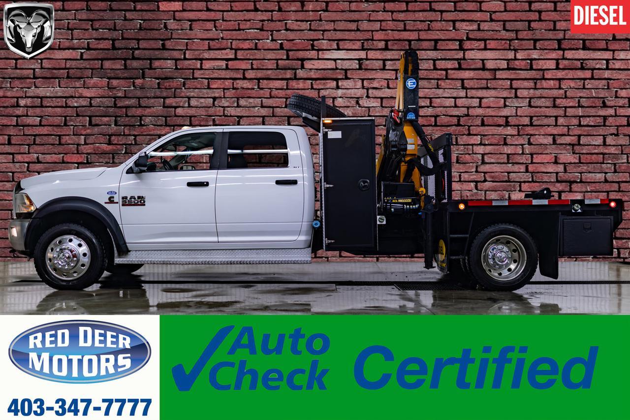 2014 Ram 5500 4x4 Crew Cab SLT Picker Deck Diesel