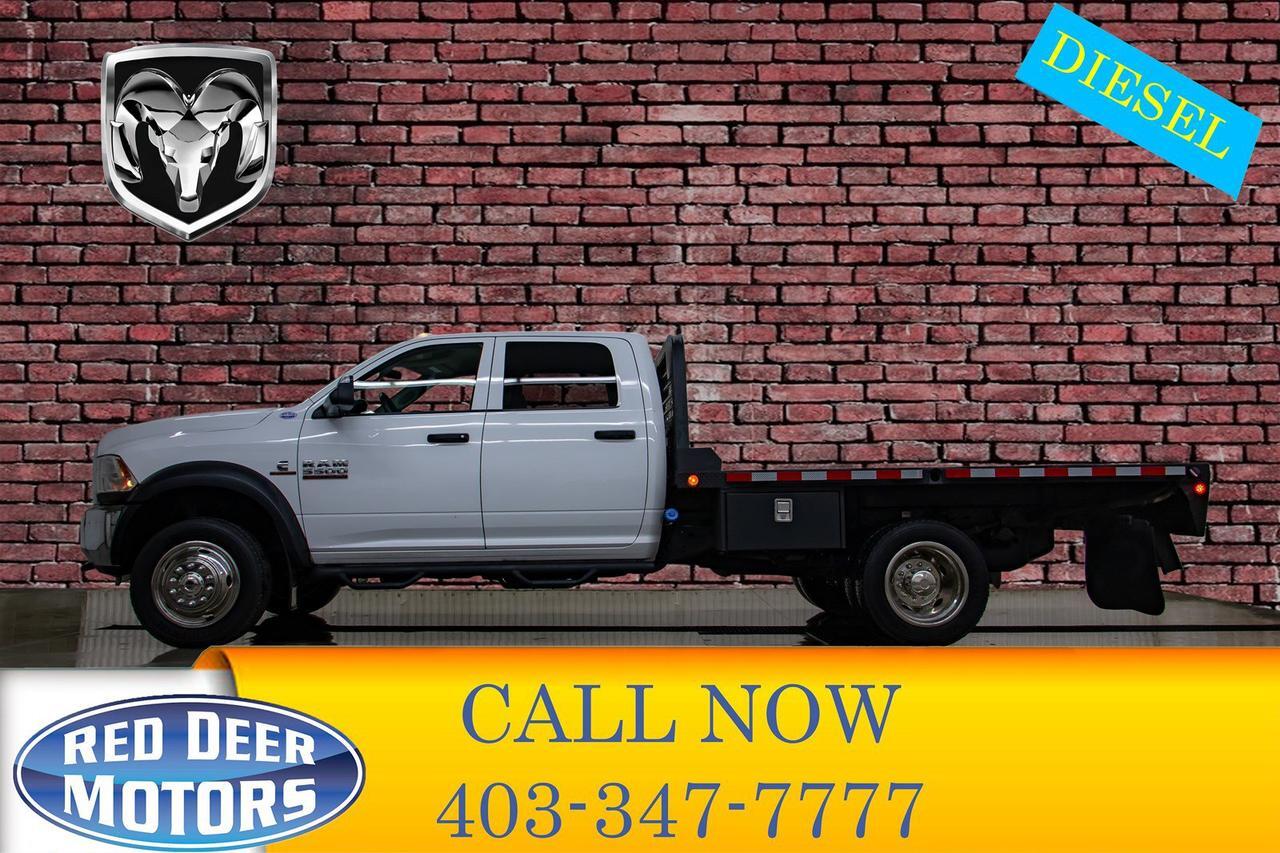 2014 Ram 5500 4x4 Crew Cab ST Deck DRW Diesel