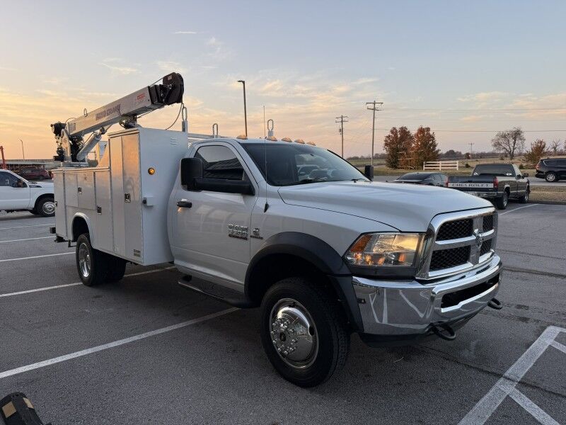 2014 Ram 5500 4x4 Diesel 6406H Auto Crane Tradesman Collinsville OK