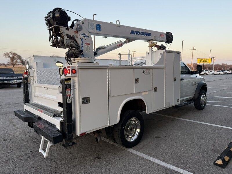 2014 Ram 5500 4x4 Diesel 6406H Auto Crane Tradesman Collinsville OK