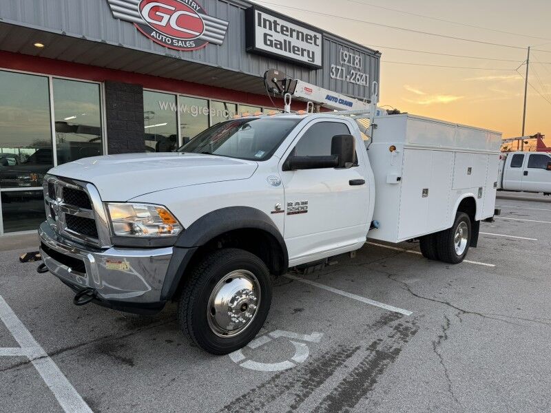2014 Ram 5500 4x4 Diesel 6406H Auto Crane