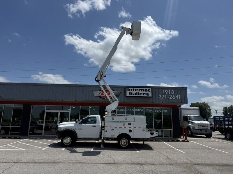2014 Ram 5500 4x4 Diesel Altec Bucket Truck Tradesman Collinsville OK