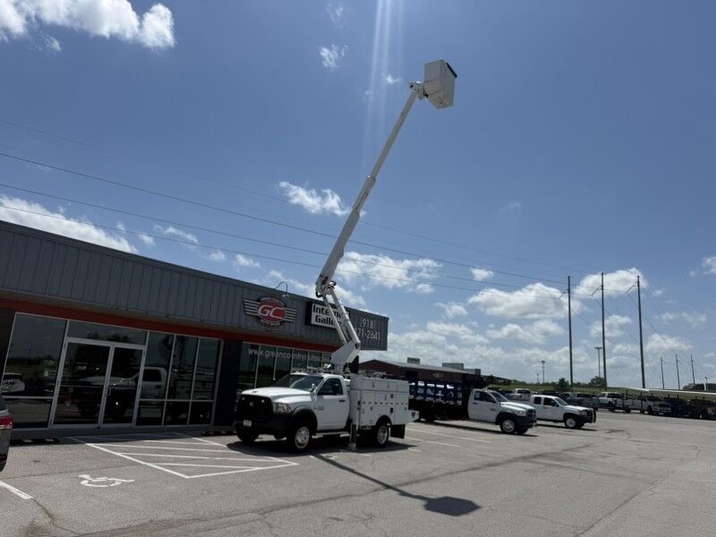 2014 Ram 5500 4x4 Diesel Altec Bucket Truck Tradesman Collinsville OK