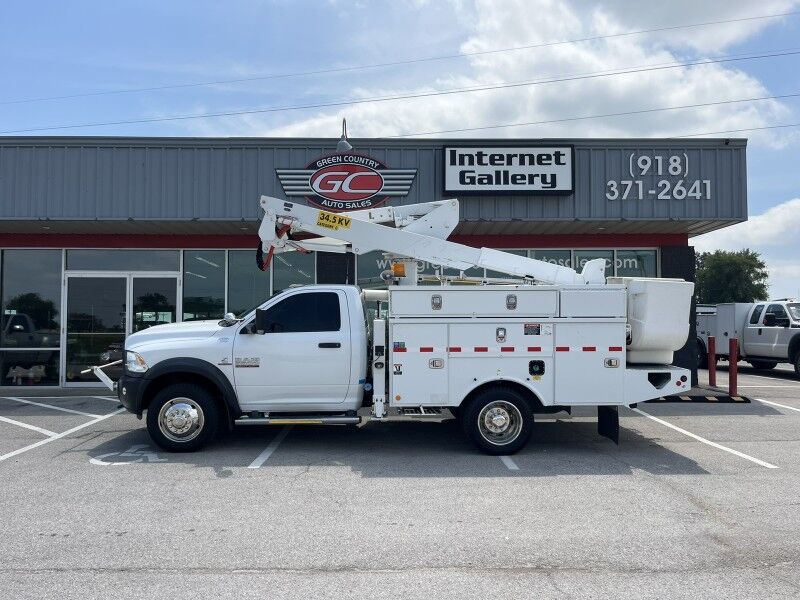 2014 Ram 5500 4x4 Diesel Altec Bucket Truck Tradesman Collinsville OK
