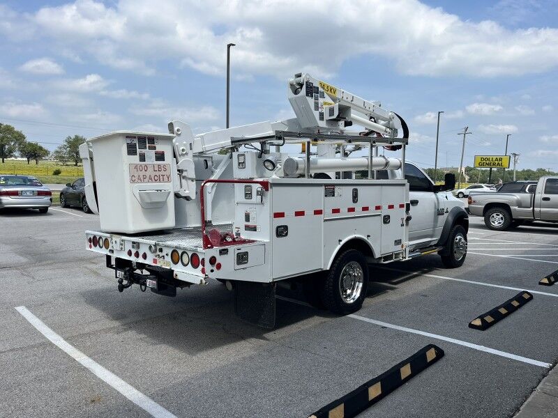 2014 Ram 5500 4x4 Diesel Altec Bucket Truck Tradesman Collinsville OK