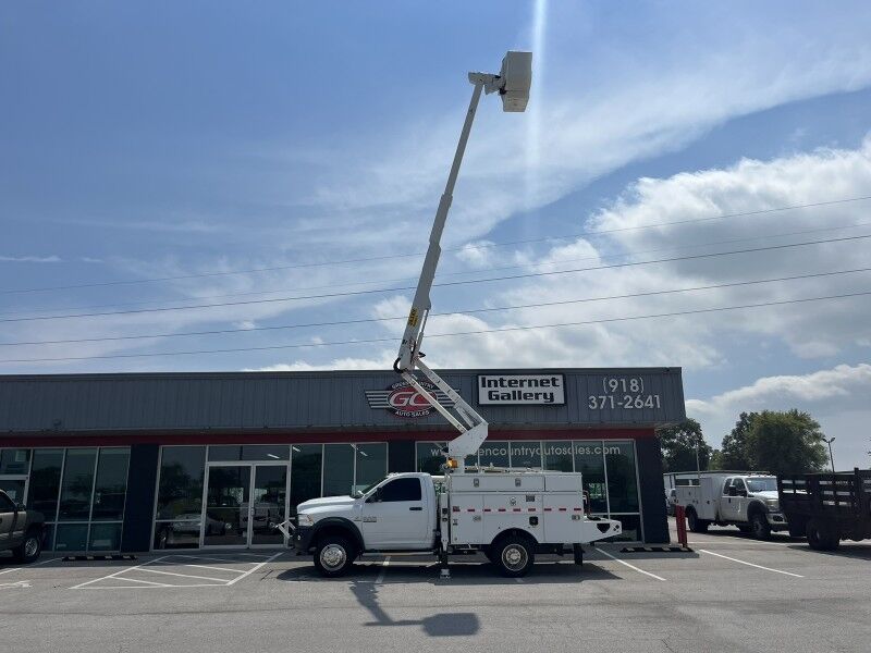 2014 Ram 5500 4x4 Diesel Altec Bucket Truck Tradesman Collinsville OK