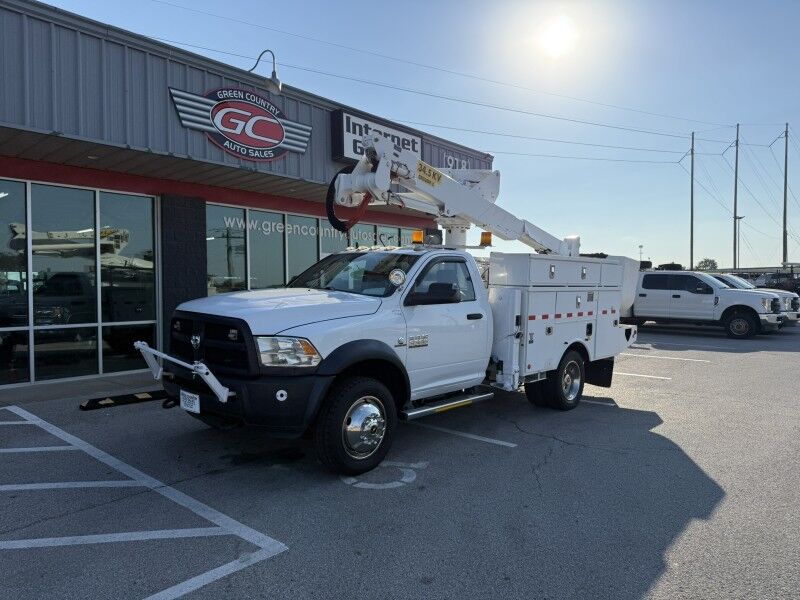 2014 Ram 5500 4x4 Diesel Altec Bucket Truck Tradesman Collinsville OK