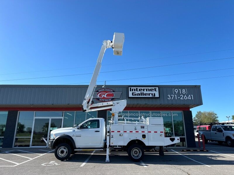 2014 Ram 5500 4x4 Diesel Altec Bucket Truck Tradesman Collinsville OK