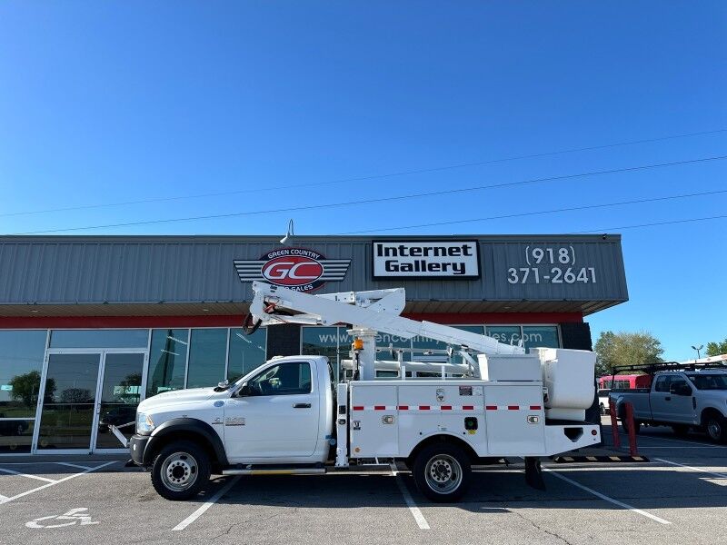 2014 Ram 5500 4x4 Diesel Altec Bucket Truck Tradesman Collinsville OK