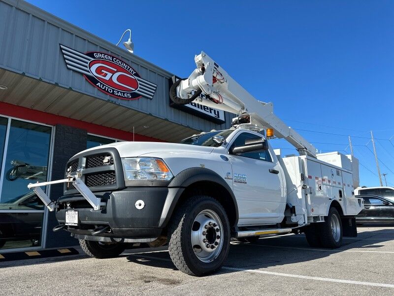 2014 Ram 5500 4x4 Diesel Altec Bucket Truck Tradesman Collinsville OK