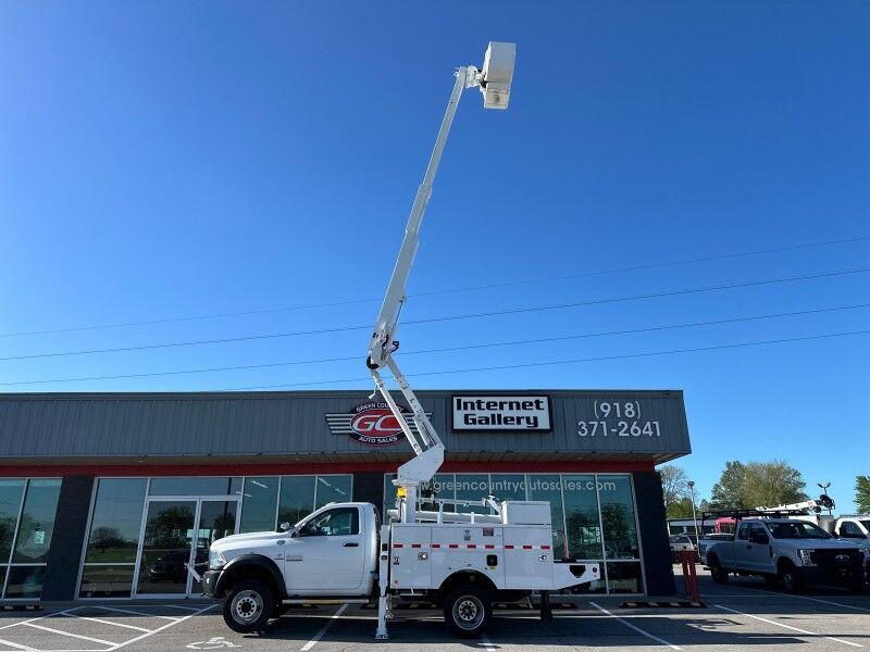 2014 Ram 5500 4x4 Diesel Altec Bucket Truck Tradesman Collinsville OK