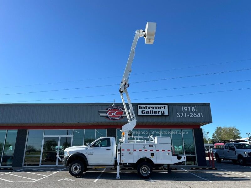 2014 Ram 5500 4x4 Diesel Altec Bucket Truck Tradesman Collinsville OK