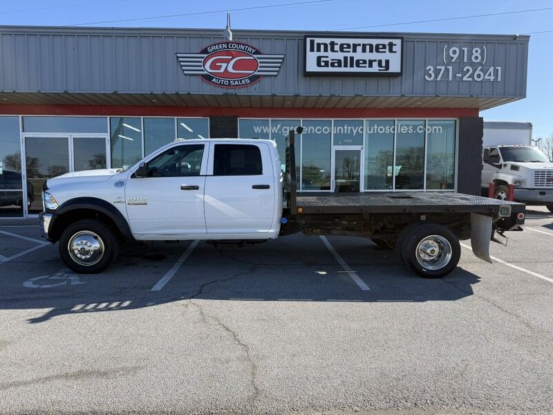 2014 Ram 5500 4x4 Diesel Flatbed Tradesman Collinsville OK