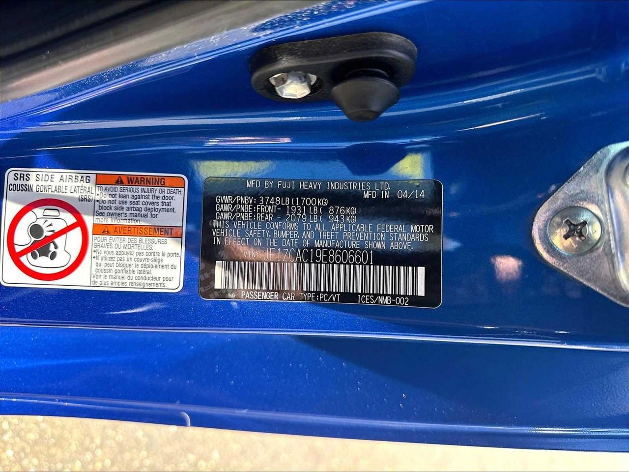 2014 Subaru BRZ Limited Roseville CA
