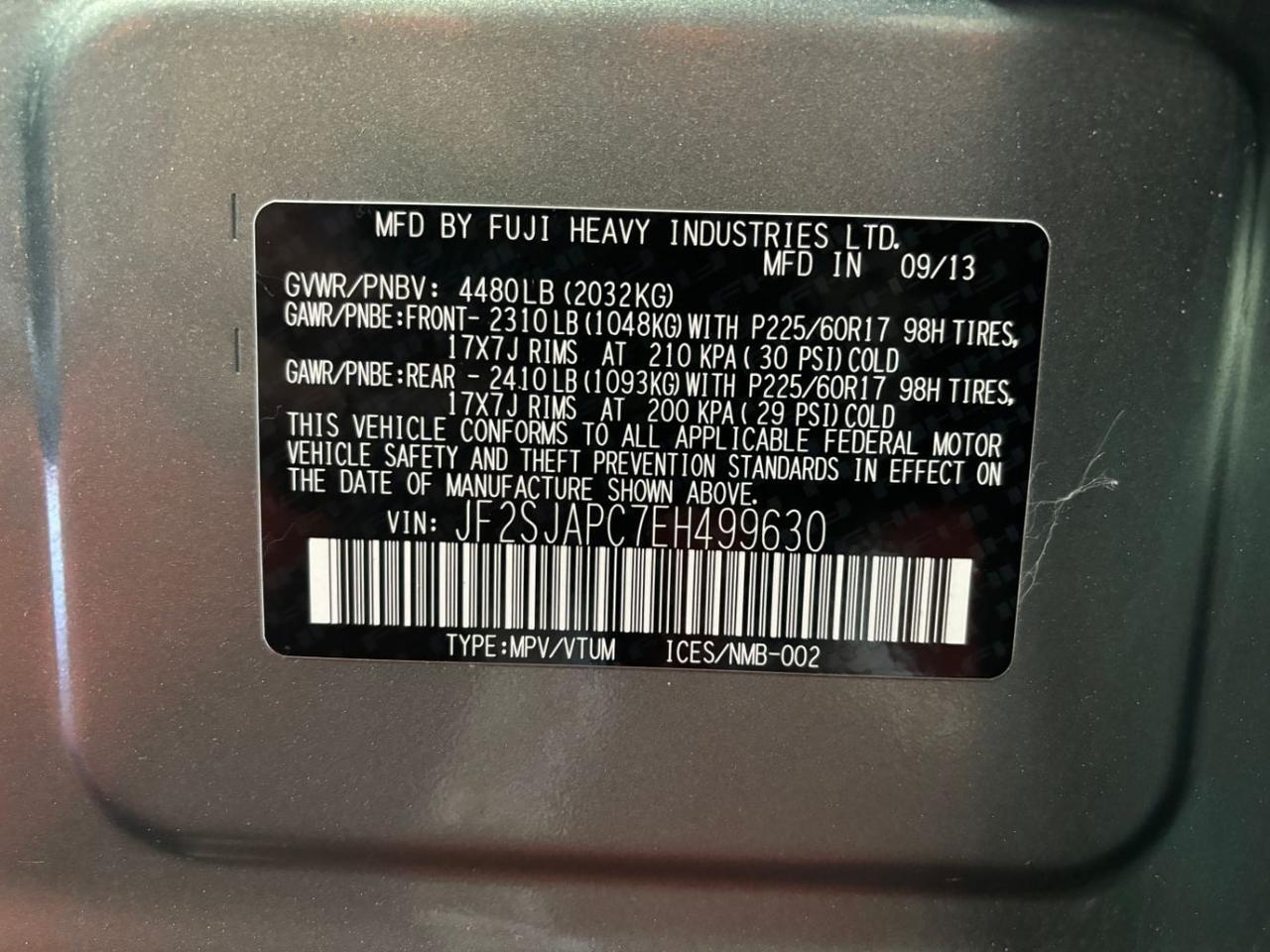 2014 Subaru Forester 2.5i Touring Franklin OH