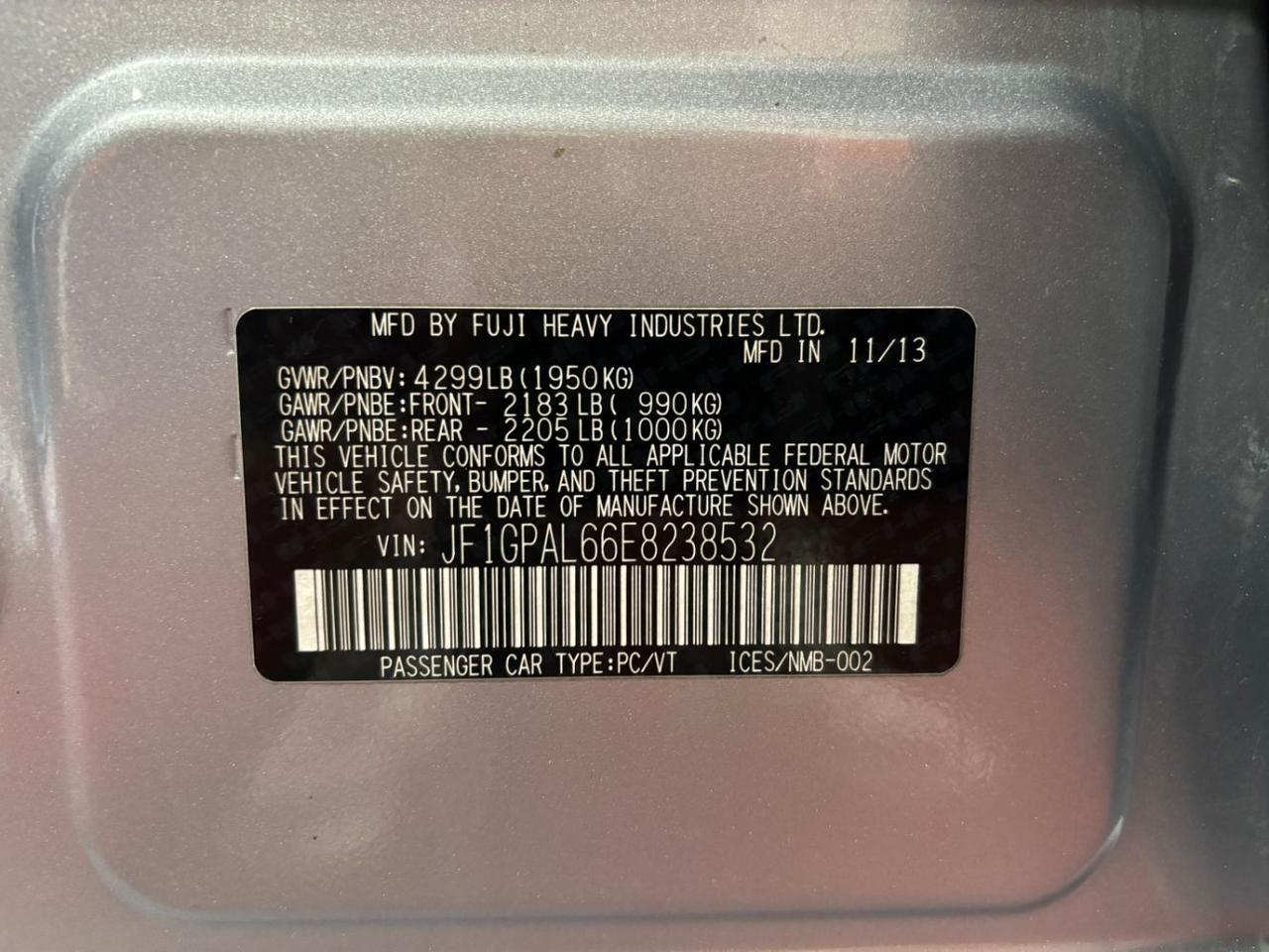 2014 Subaru Impreza 2.0i Sport Premium Franklin OH