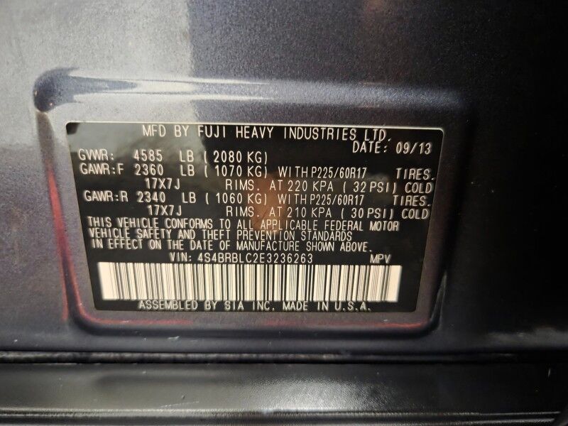 2014 Subaru Outback AWD Wagon 2.5i Limited Leather Camera Sunroof New Tires FREE WARRANTY Arlington TX