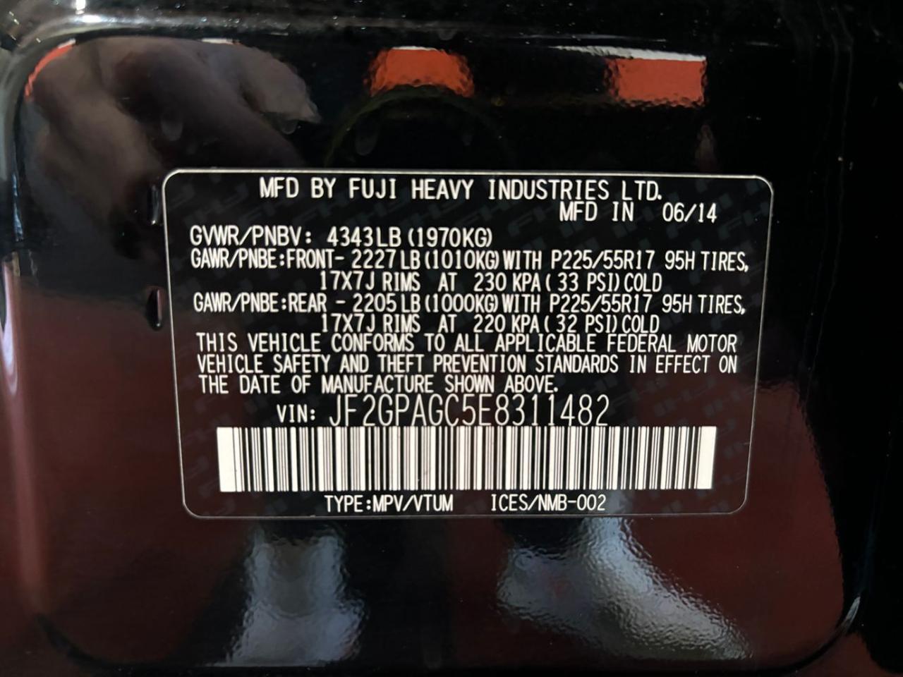 2014 Subaru XV Crosstrek 2.0i Limited Franklin OH