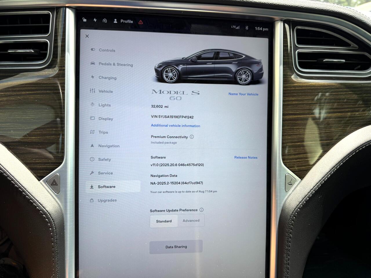 2014 Tesla Model S 4dr Sdn 60 kWh Battery Jacksonville FL