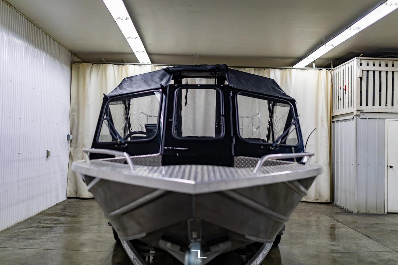 2014 Thunder Jet Envoy River Boat with 19 ft. Trailer Red Deer AB