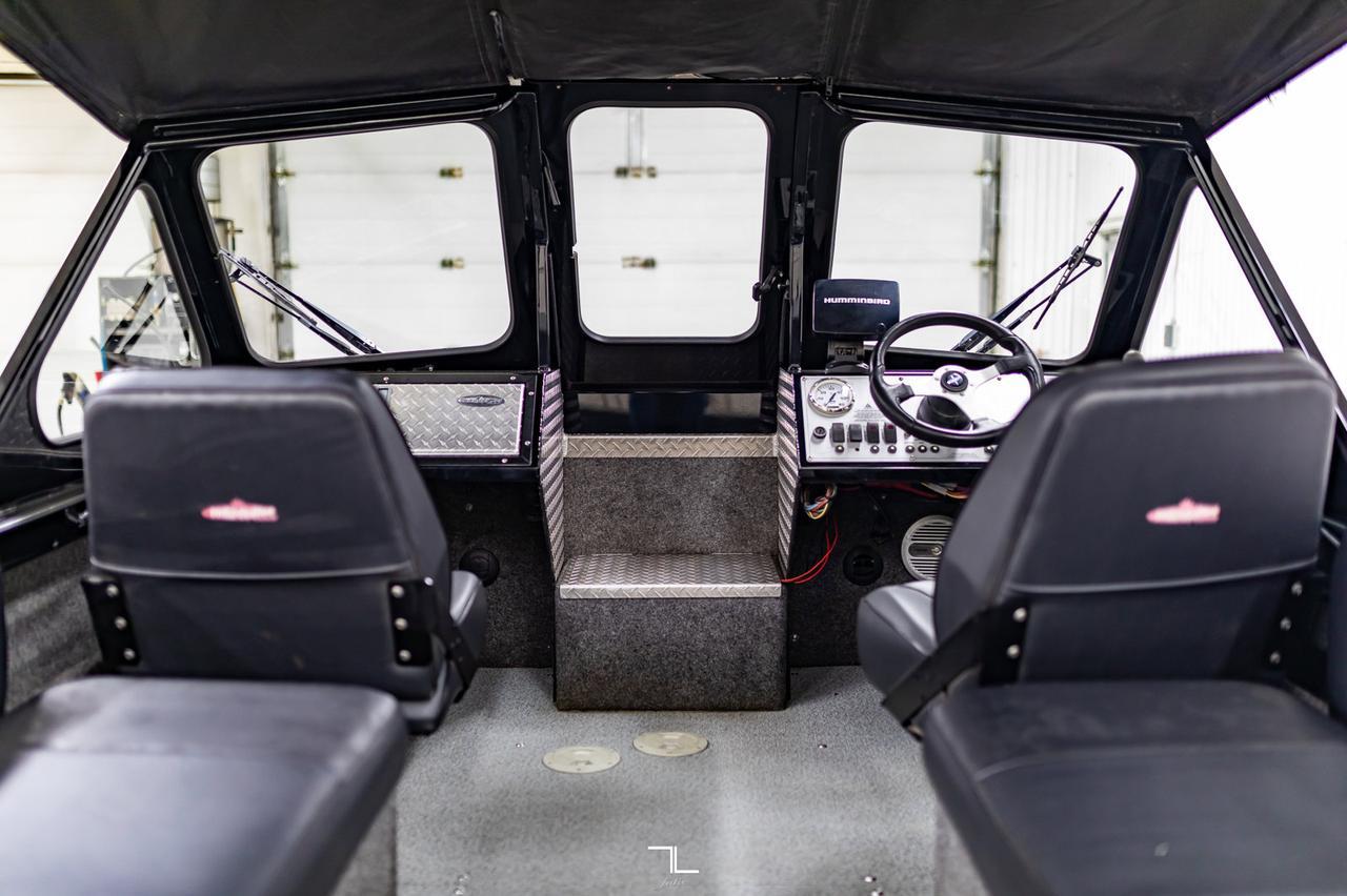 2014 Thunder Jet Envoy River Boat with 19 ft. Trailer Red Deer AB