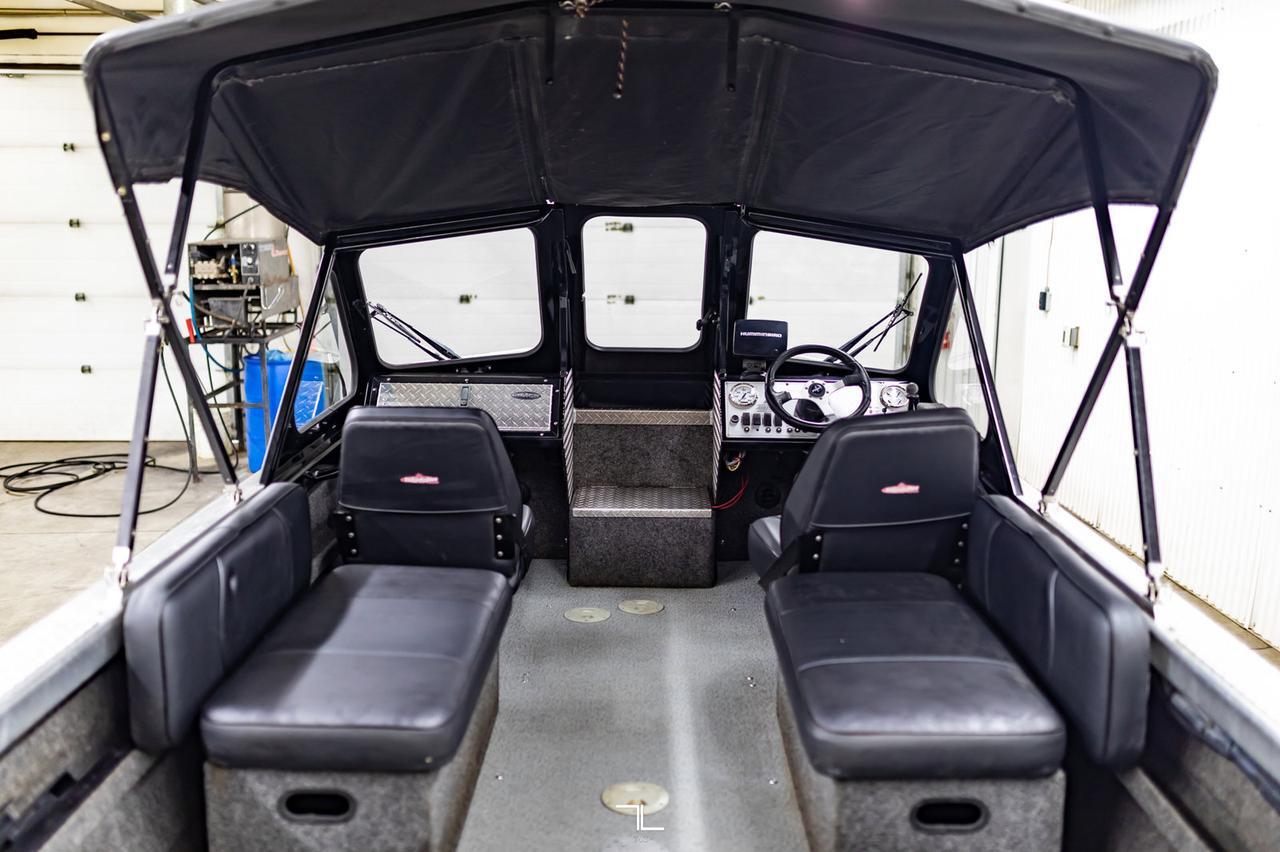 2014 Thunder Jet Envoy River Boat with 19 ft. Trailer Red Deer AB