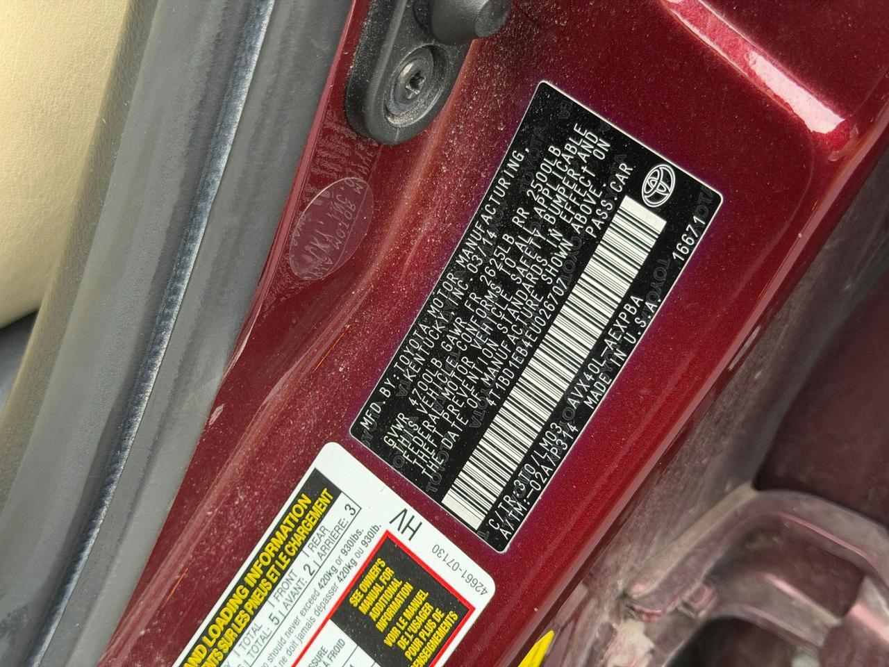2014 Toyota Avalon Hybrid Limited Fredericksburg VA