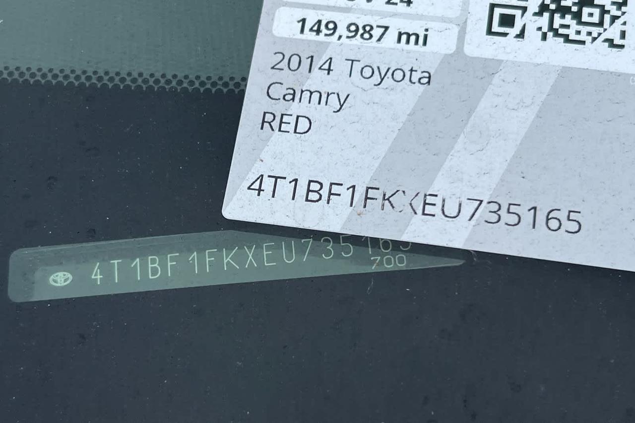 2014 Toyota Camry L Roseville CA