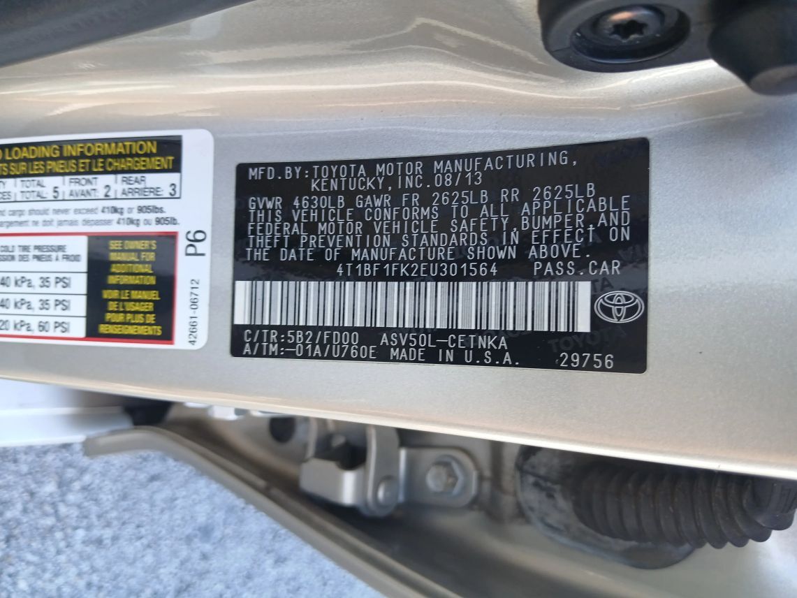 2014 Toyota Camry LE Sedan 4D Maitland FL