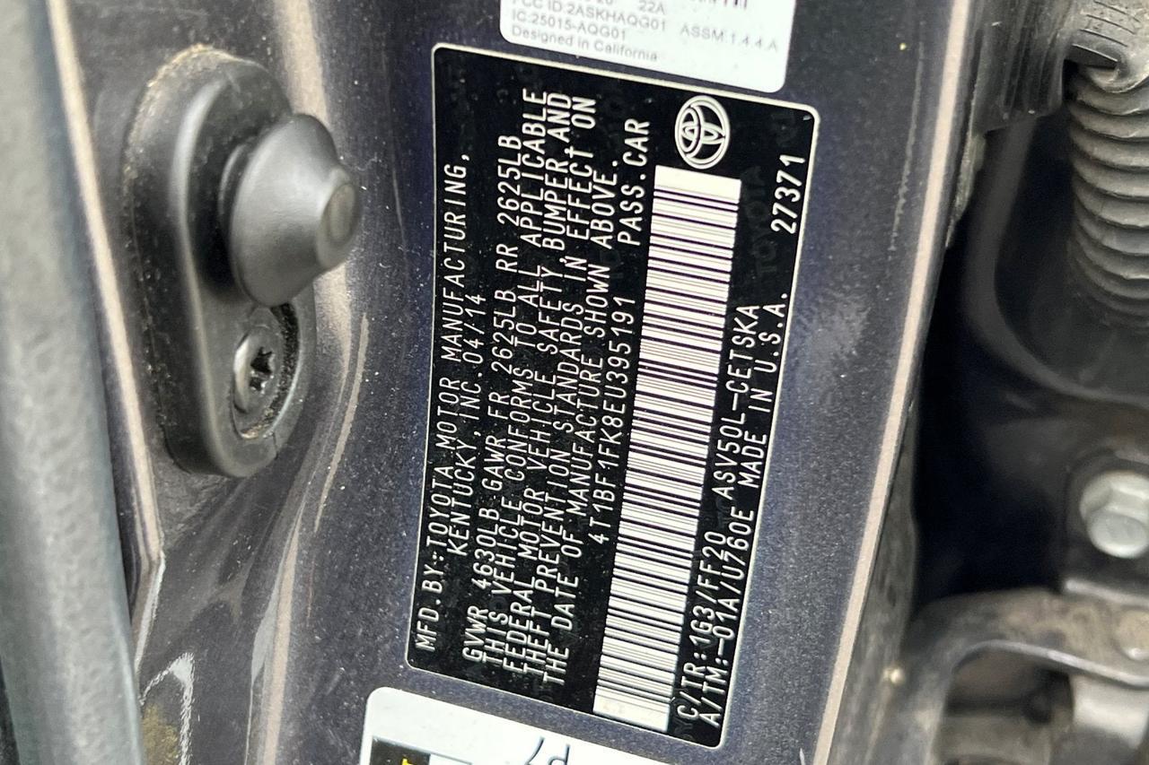 2014 Toyota Camry SE Roseville CA