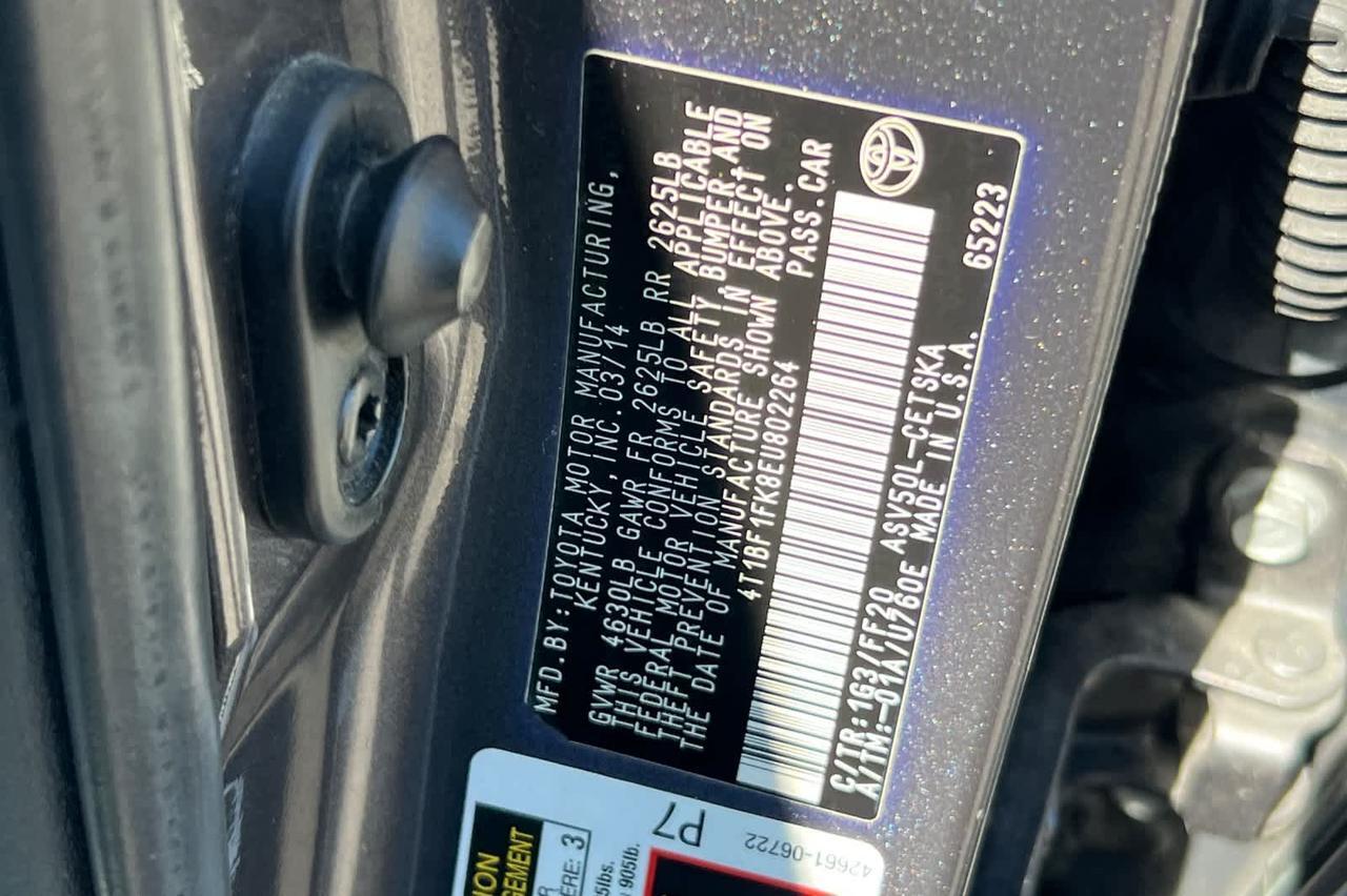 2014 Toyota Camry SE Roseville CA