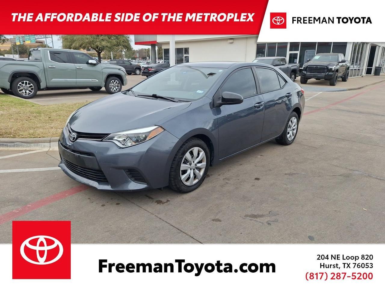 2014 Toyota Corolla LE Hurst TX