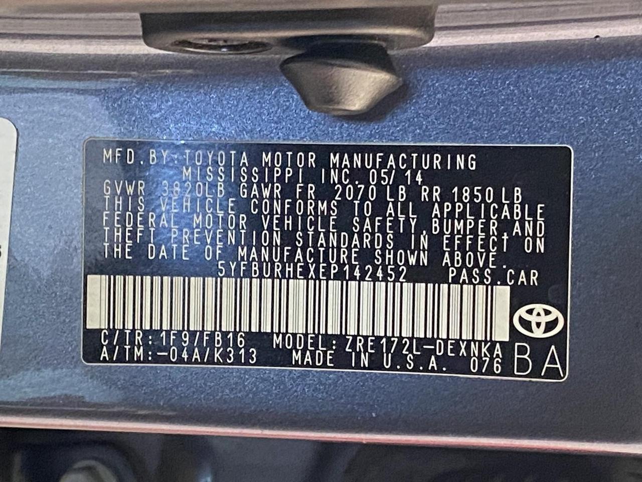 2014 Toyota Corolla LE Richmond Hill NY