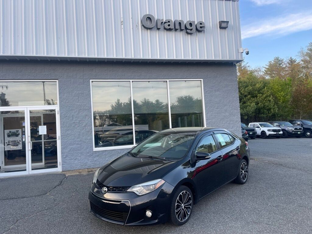 2014 Toyota Corolla S Plus Orange MA