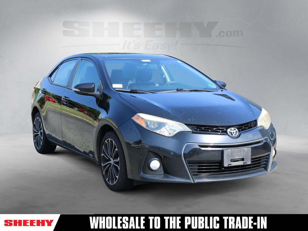 2014 Toyota Corolla S Plus