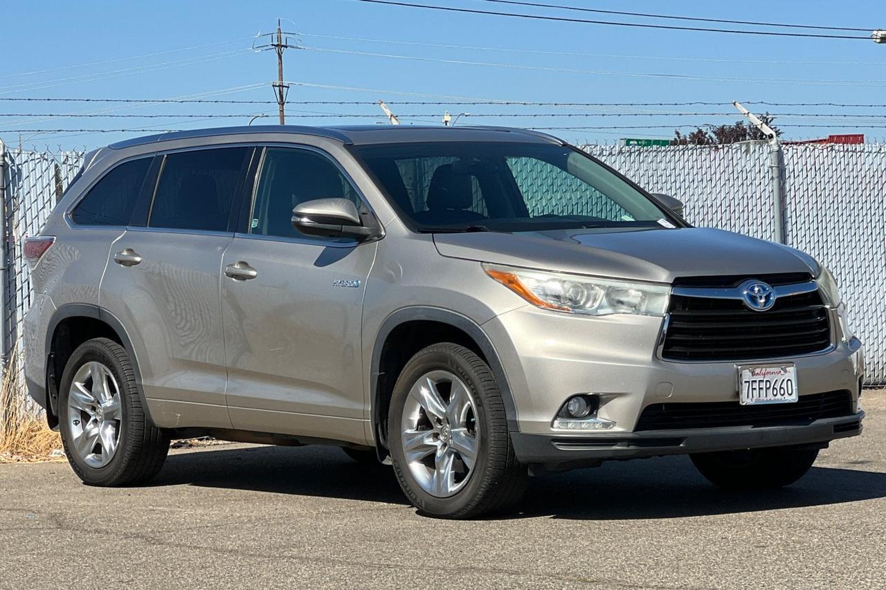 2014 Toyota Highlander Hybrid Limited Platinum Roseville CA