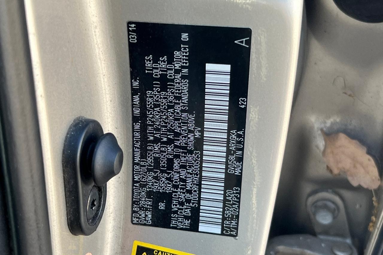 2014 Toyota Highlander Hybrid Limited Platinum Roseville CA